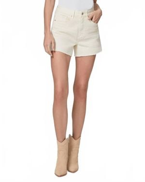 PAIGE Dani High Rise Shorts - White