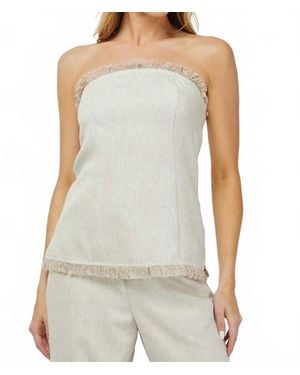 needii Tube Top - Gray