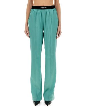 Tom Ford Pj Stretch Pants - Green