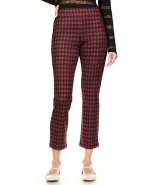 Sanctuary Carnaby Kick Crop Leggings - Red