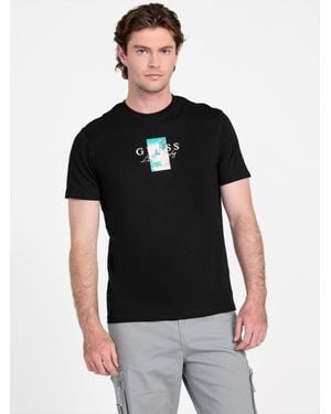 Guess Eco Ozias Graphic Tee - Black