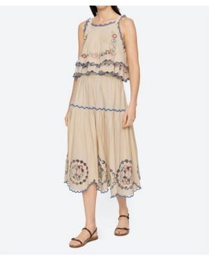 Sea Melinda Midi Skirt - Natural