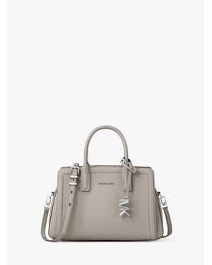 Michael Kors Laila Extra-Small Leather Crossbody Bag - Natural