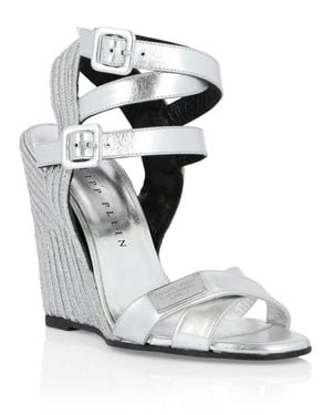 Philipp Plein Sandals High Heels Original - White