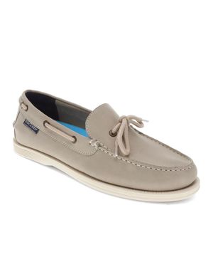 Dockers Darnell Leather Slip-On Boat Shoe - Gray
