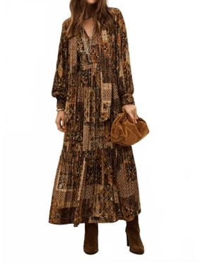 Ba&sh Pierta Maxi Dress - Brown