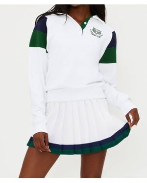 Beach Riot Raquet Club Bennett Top - White