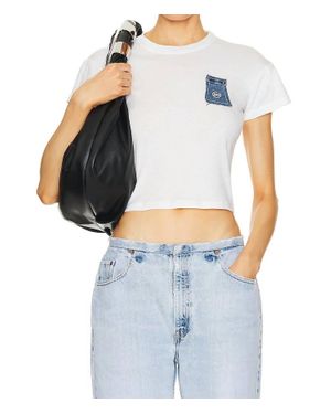 SAMI MIRO VINTAGE Scrap Mini Tee - Blue