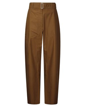 Studio Nicholson Belted Round Leg Pant - Brown