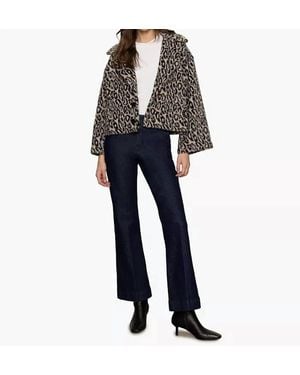 Sanctuary Colette Cozy Faux Fur Jacket - Black