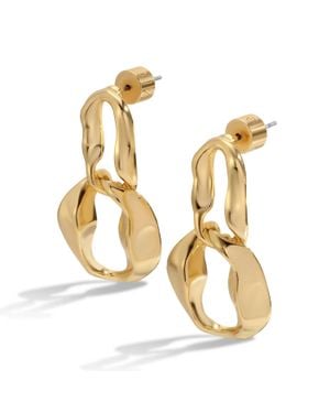 Eklexic Odessa Drop Earrings - Metallic