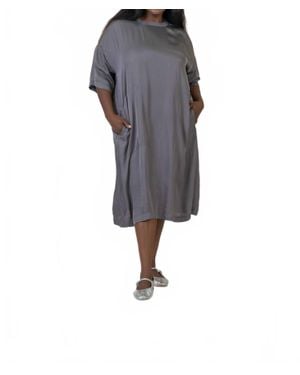 Bitte Kai Rand Sunlight Sheen Dress - Gray