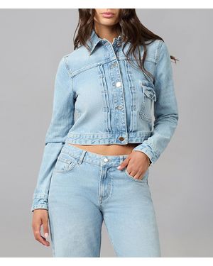 Lola Denim Sabrina Classic Denim Jacket - Blue