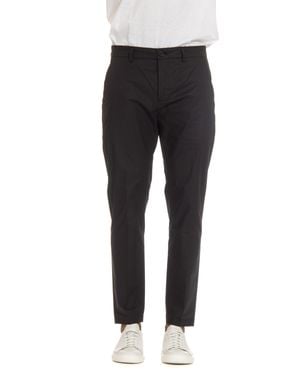 Department 5 Superlight Cotton Poplin Chino Pants - Black