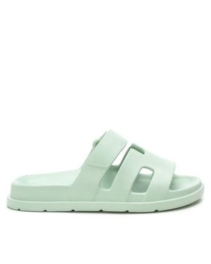 Xti Refresh Casual Sandals By - Green