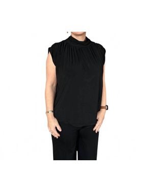 Isle Caleb Sleeveless Top - Black