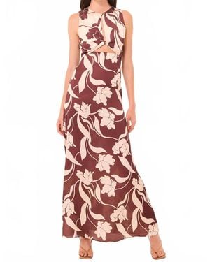 MISA Los Angles Louanne Maxi Dress - Red