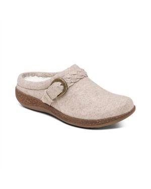 Aetrex Libby Clog - White