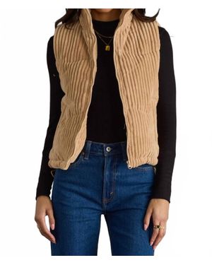 Panache Corduroy Vest - Blue