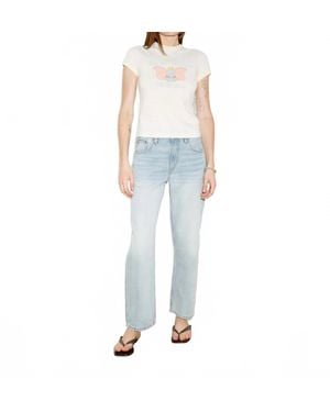 RE/DONE Ollie Relaxed Boyfriend Jean - Blue