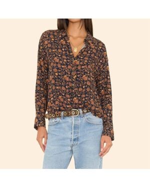 Xirena Jace Button-Front Shirt - Black