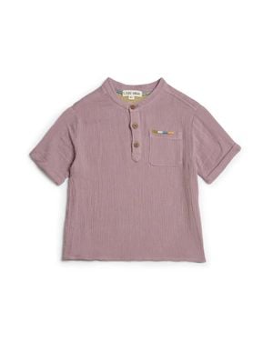 Louise Misha Kid's Arun Shirt - Purple