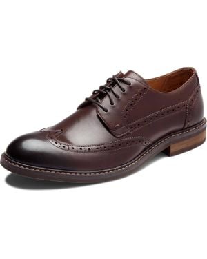 Vionic Bowery Wingtip Oxford - Brown