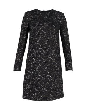 ESCADA Dehrea Metallic Jacquard Dress - Black