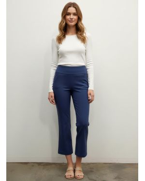 TRUEDAMES Counterparts Solid Pull On Pants - Blue