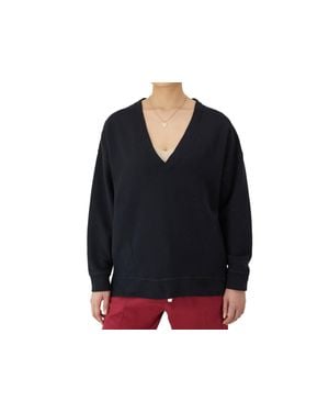 Champion Oversized V-Neck Pullover - Black