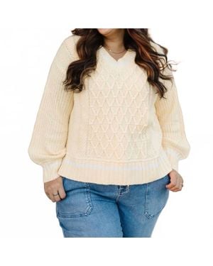 Hayden LA Kiki Sweater - Natural