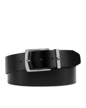 Philipp Plein Leather Belt Skull - Black