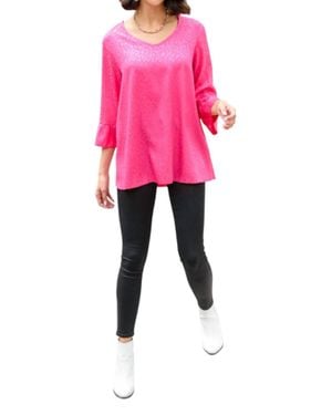 Now N Forever Spotlight On Me Blouse - Pink