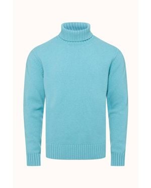 Orlebar Brown Verdon Coastline Sweater - Blue