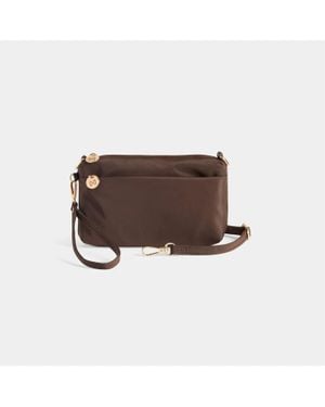 Coco + Carmen Little Stash Bag - Brown