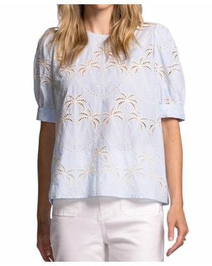 Pink Martini Jada Top - White