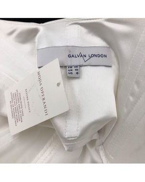 Galvan London Signature Satin Jumpsuit - Gray
