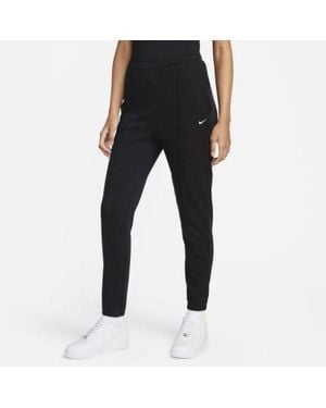 Nike Chill Terry Slim-Fit High-Waist Sweatpants - Black