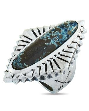 King Baby Studio Concho And Spotted Ring - Metallic