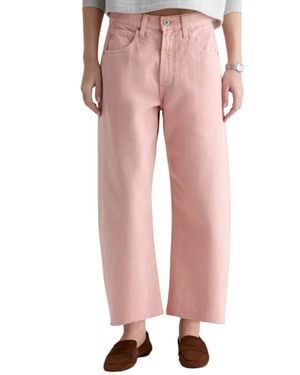 AG Jeans Hattie Crop Jeans - Pink