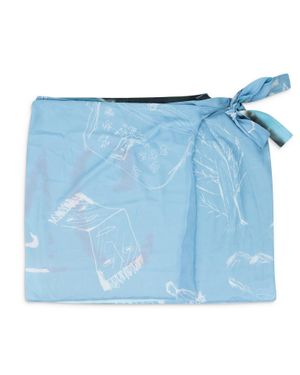 Serapis Falafel Skirt - Blue