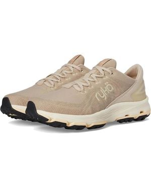 Ryka Devotion X Sneakers Terra Taupe Trail Walking Shoes Rhs6323 - White