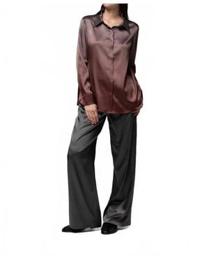 Max & Moi Levy Silk Blouse - Multicolor