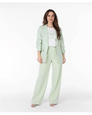 EsQualo Cate City Pants - Green