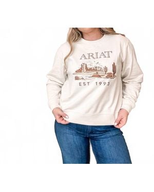 Ariat Essential Crew Sweatshirt - Gray
