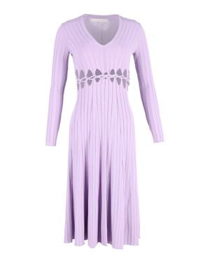 Dion Lee Pinnacle Braid Dress - Purple