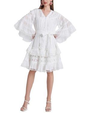 Kaimilan Midi Dress - White