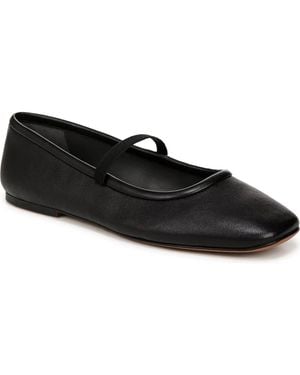 Franco Sarto Eileen Ballet Flats Mary Jane Shoes Hawk2834 - Black