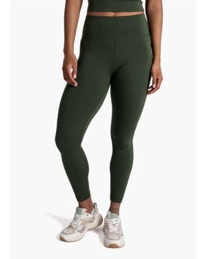 Lolë Comfort Stretch Ankle Leggings - Green
