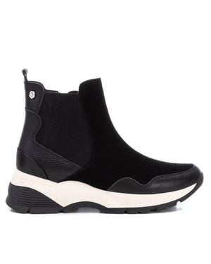 Xti Casual Booties By - Black